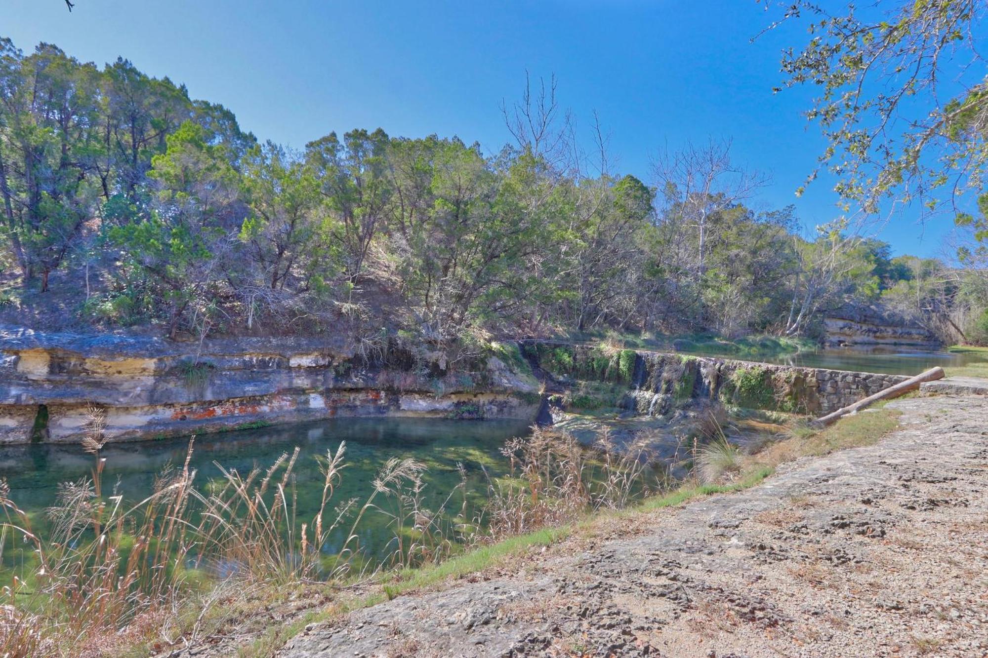 Falls Log Home Wimberley Exterior foto